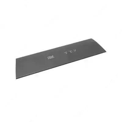 TTU ng-LS 16/8 qora (100m/paket) IEK issiqlik qisqarish trubkasi -